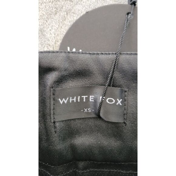 Wildfox Black Vegan Leather Acting Out Pants - Picture 3 of 5